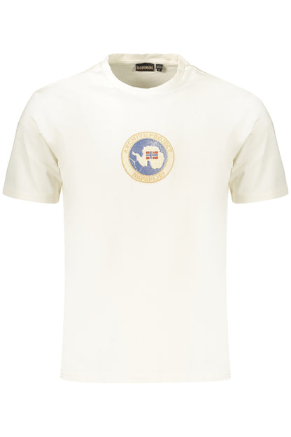 NAPAPIJRI MEN'S SHORT-SLEEVE T-SHIRT WHITE