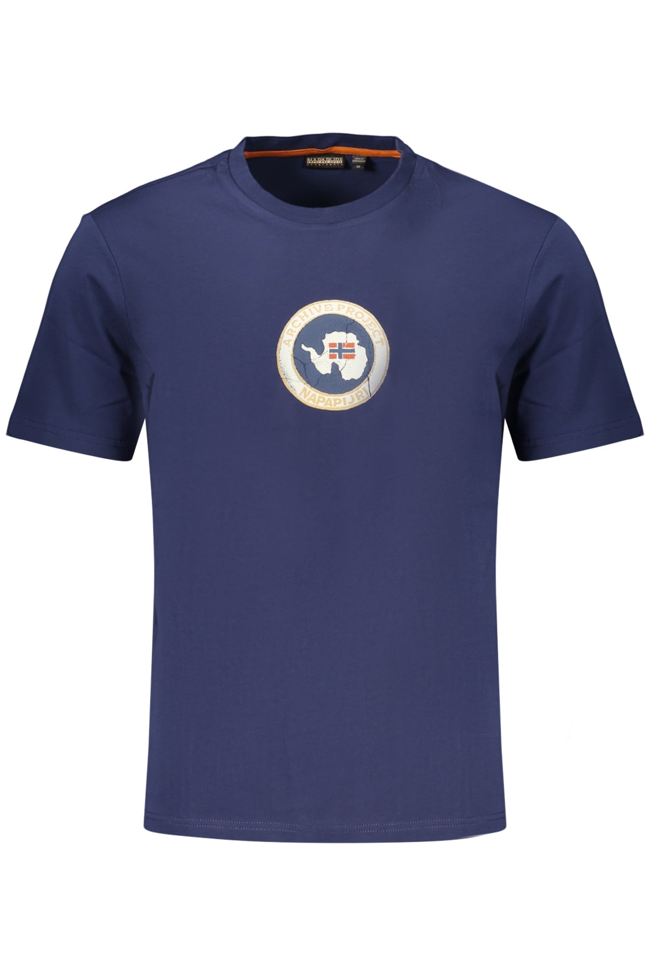 NAPAPIJRI MEN'S SHORT-SLEEVED T-SHIRT, BLUE