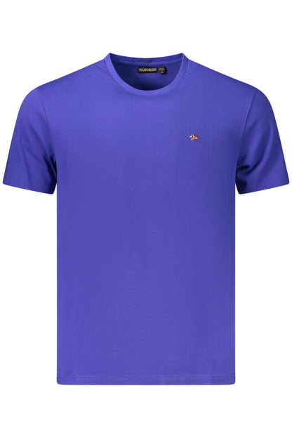NAPAPIJRI MEN'S SHORT-SLEEVED T-SHIRT, BLUE