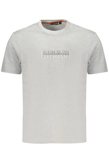 NAPAPIJRI MEN'S SHORT-SLEEVE T-SHIRT GREY