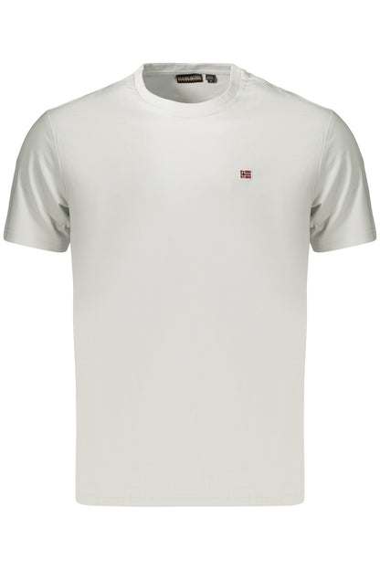 NAPAPIJRI MEN'S SHORT-SLEEVE T-SHIRT GREY