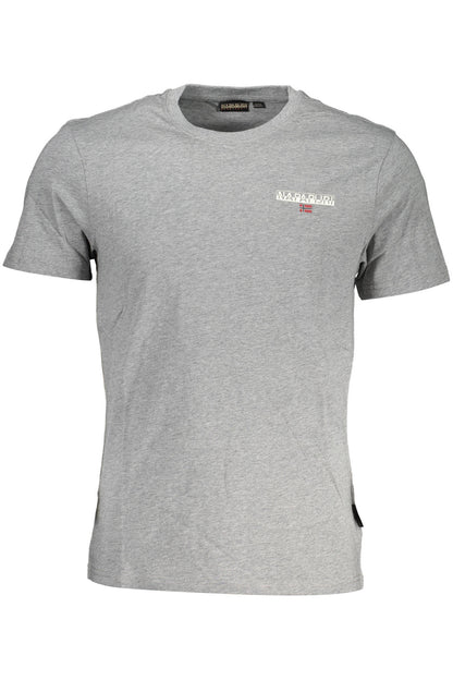 NAPAPIJRI SHORT SLEEVE T-SHIRT MEN GREY