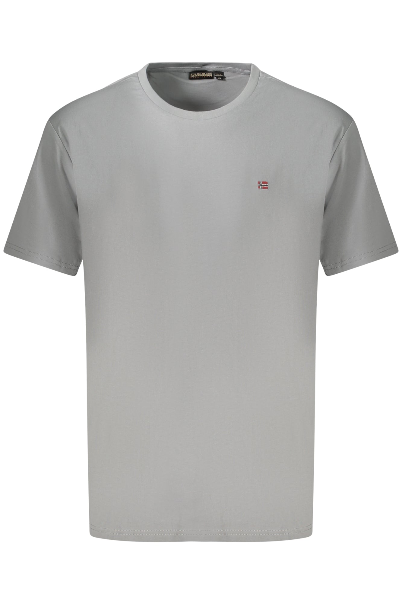NAPAPIJRI MEN'S SHORT-SLEEVE T-SHIRT GREY