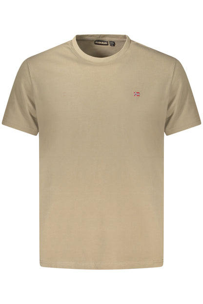 NAPAPIJRI MEN'S SHORT-SLEEVE T-SHIRT, BROWN