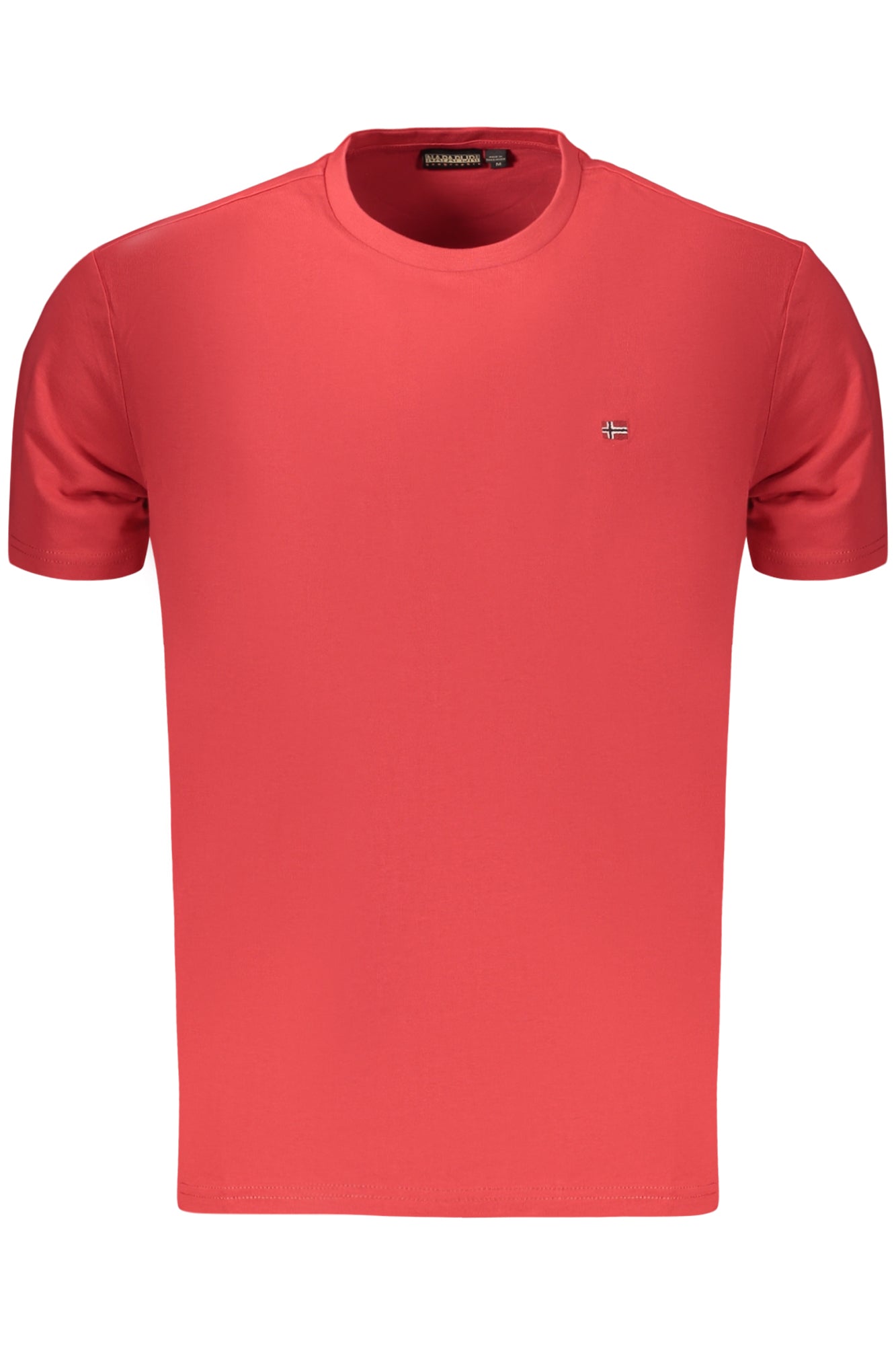 NAPAPIJRI MEN'S SHORT-SLEEVED T-SHIRT, RED