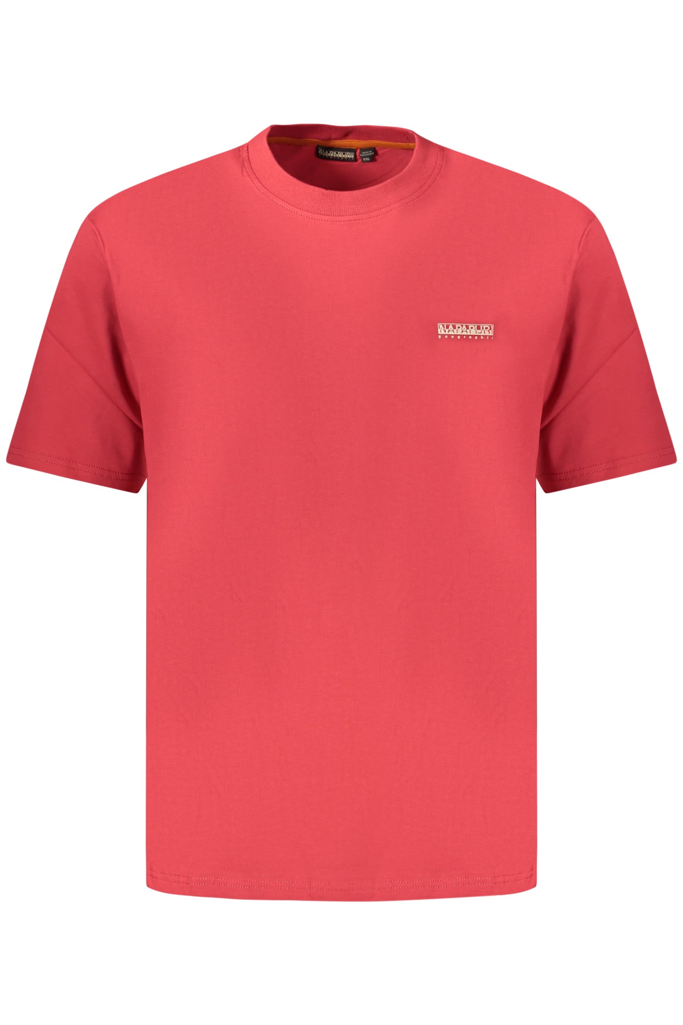 NAPAPIJRI MEN'S SHORT-SLEEVED T-SHIRT, RED