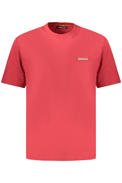NAPAPIJRI MEN'S SHORT-SLEEVED T-SHIRT, RED