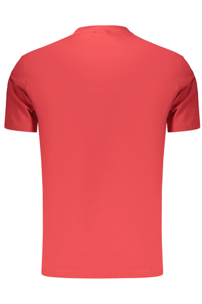 NAPAPIJRI MEN'S SHORT-SLEEVED T-SHIRT, RED