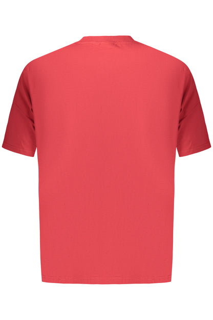 NAPAPIJRI MEN'S SHORT-SLEEVED T-SHIRT, RED