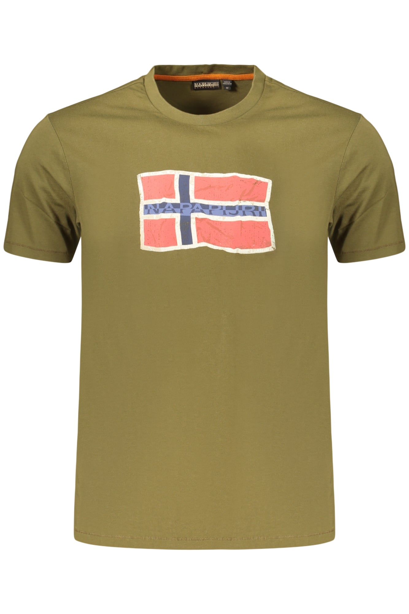 NAPAPIJRI MEN'S SHORT-SLEEVED T-SHIRT GREEN