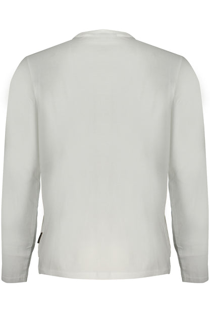 NAPAPIJRI LONG SLEEVE T-SHIRT MEN WHITE