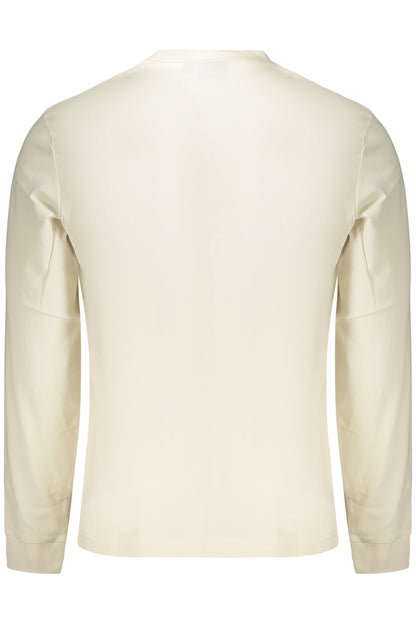 T-shirt blanc à manches longues pour homme NAPAPIJRI