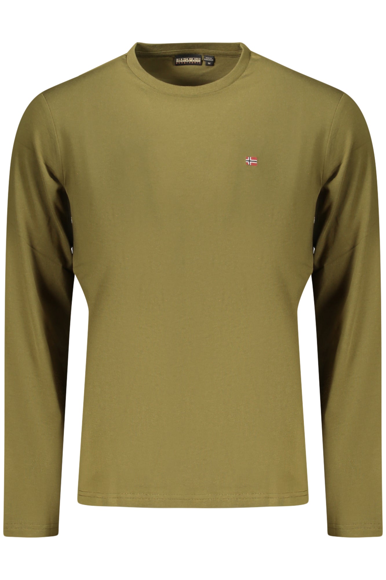 NAPAPIJRI MEN'S LONG-SLEEVED T-SHIRT GREEN