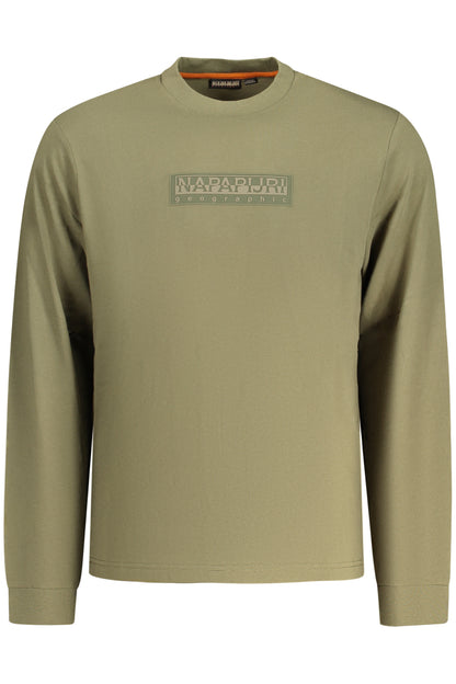 T-shirt vert à manches longues pour homme NAPAPIJRI
