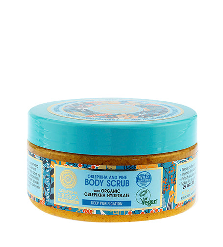 Natura Siberica Oblepikha and Pine Body Scrub 300ml