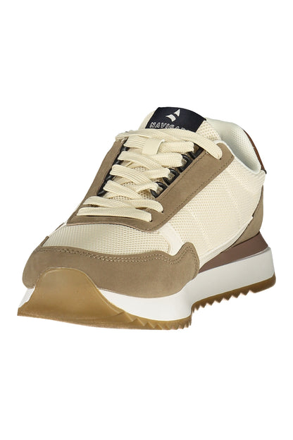 NAVIGATE MEN'S BEIGE SPORTS FOOTWEAR