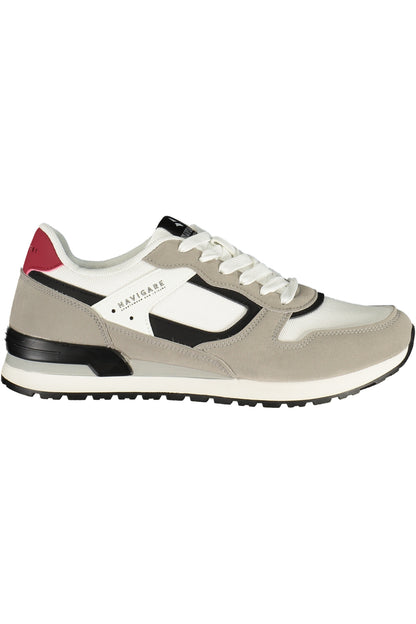 NAVIGATE MEN'S WHITE SPORTS FOOTWEAR