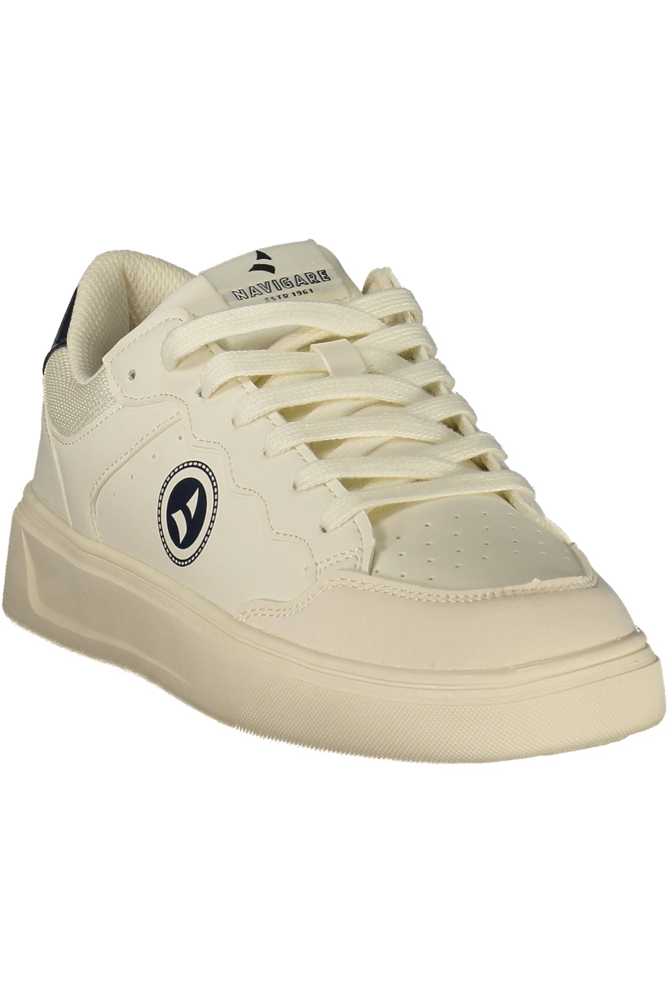 NAVIGATE MEN'S WHITE SPORTS FOOTWEAR