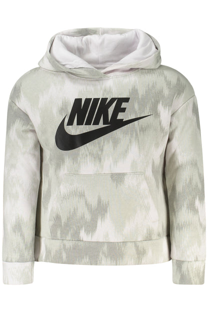 NIKE KIDS' GRAY ZIP-UP SWEATSHIRT
