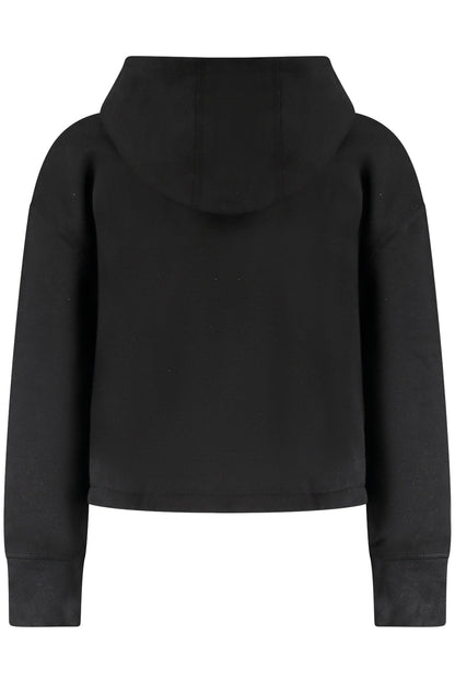 NIKE KIDS' BLACK ZIP-UP SWEATSHIRT
