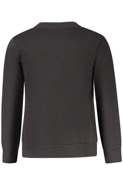 NIKE KIDS' BLACK ZIP-UP SWEATSHIRT
