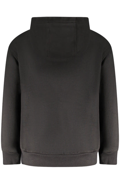 NIKE KIDS' BLACK ZIP-UP SWEATSHIRT