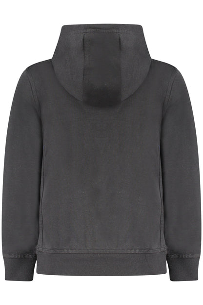 NIKE KIDS' BLACK ZIP-UP SWEATSHIRT