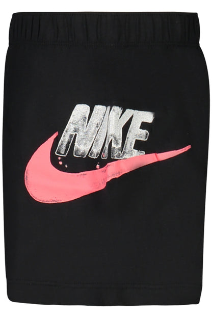 NIKE GIRLS' BLACK SHORTS