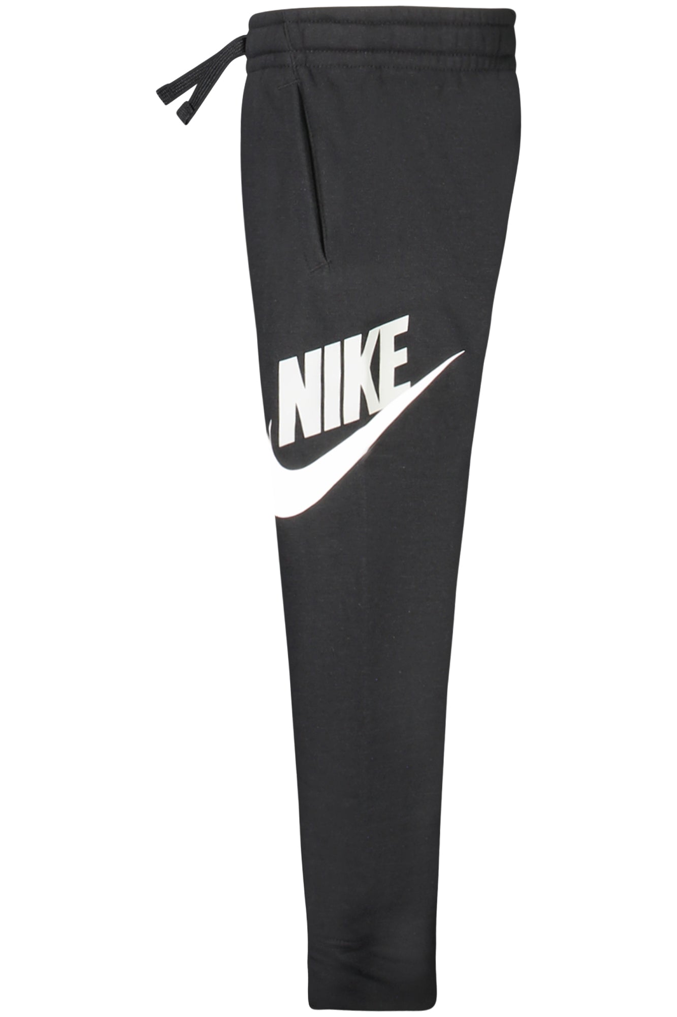 NIKE KIDS' BLACK LONG TRACK PANTS