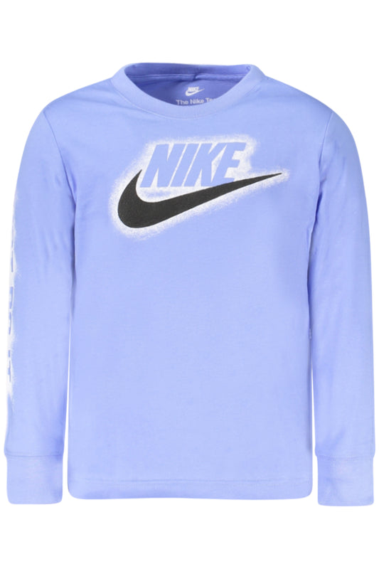 T-SHIRT À MANCHES LONGUES NIKE POUR ENFANT, BLEU