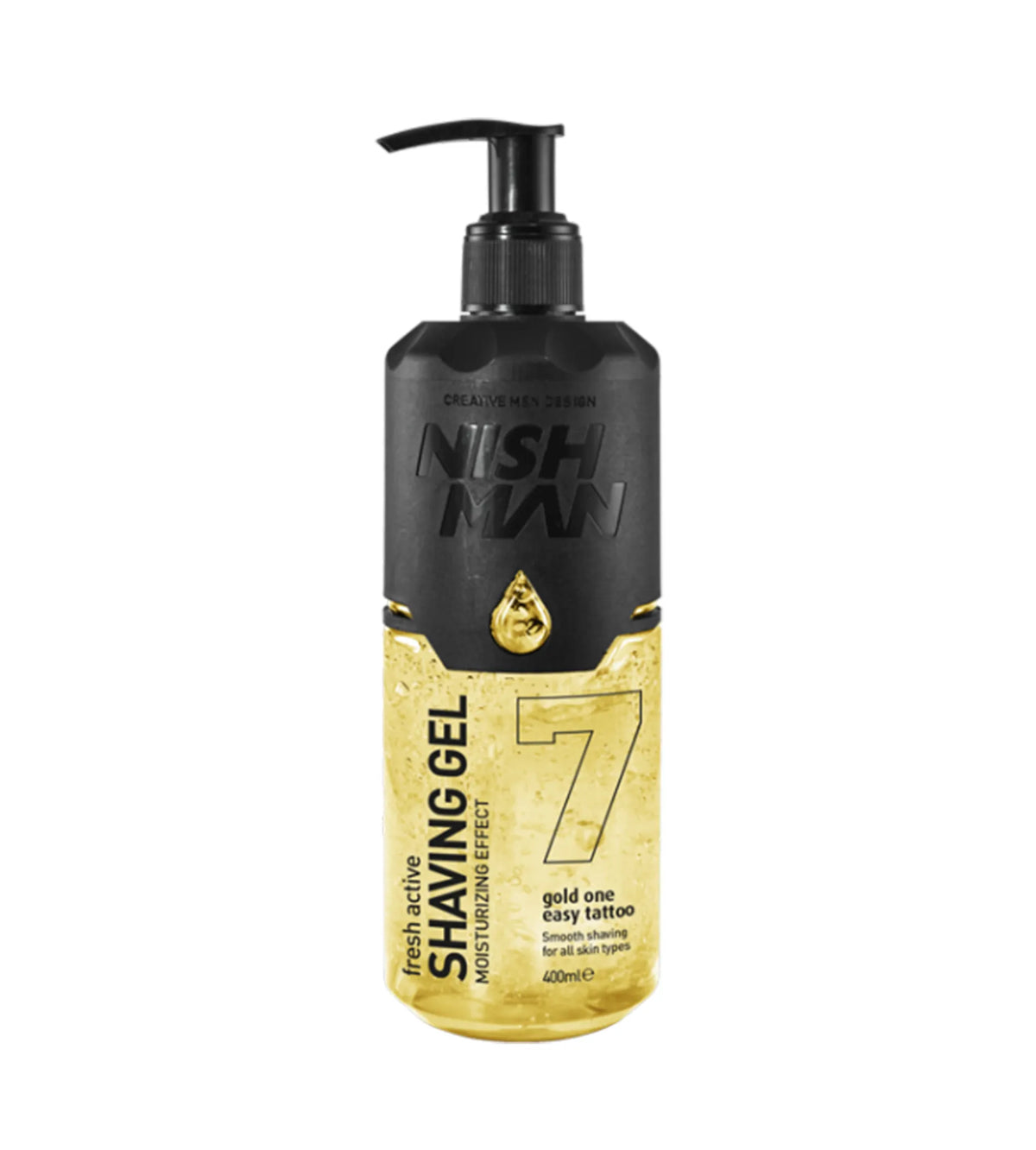 NISHMAN Shaving Gel Gold One 400ml