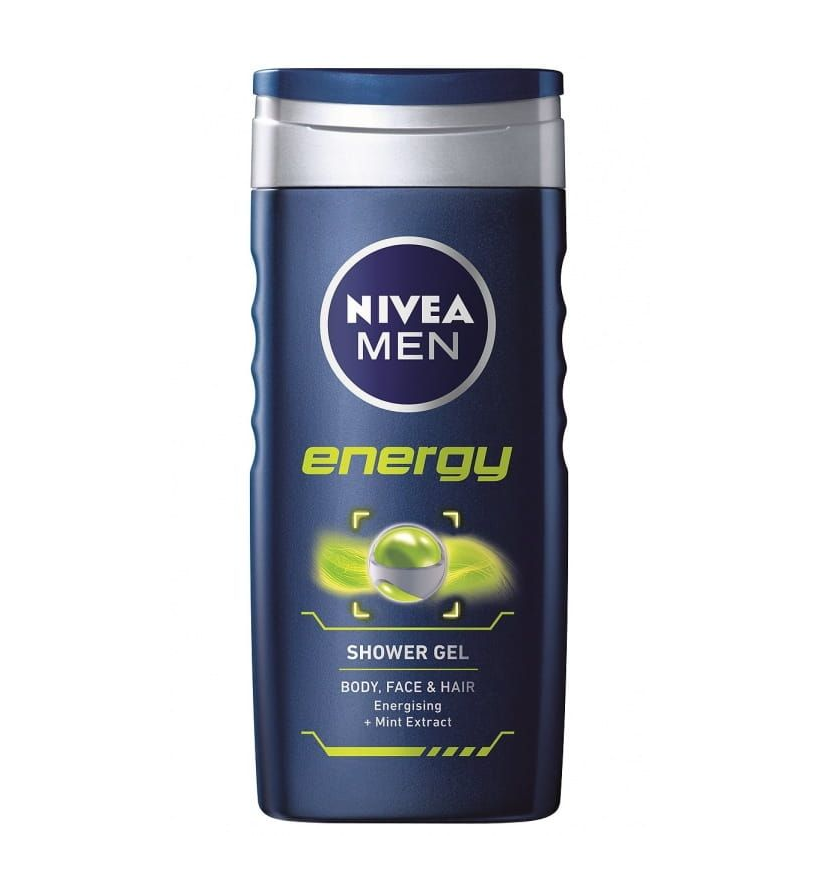 Nivea Men Energy Gel Douche Pour Homme 250ml