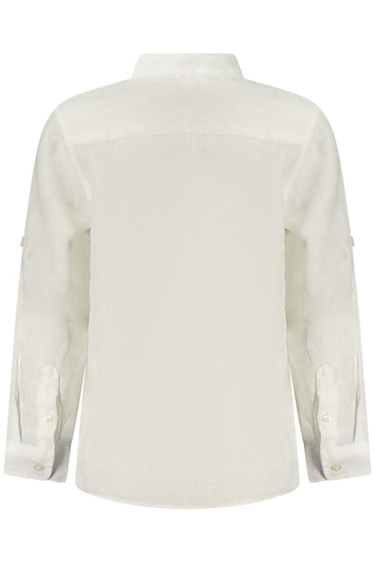 NORTH SAILS CHILDREN'S LONG-SLEEVED SHIRT, WHITE