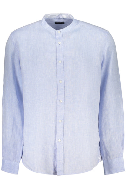 NORTH SAILS MEN'S LONG-SLEEVED SHIRT, BLUE