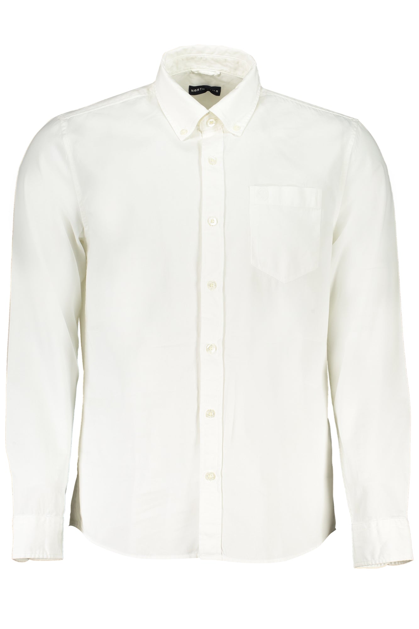 NORTH SAILS MEN'S WHITE LONG SLEEVE SHIRT