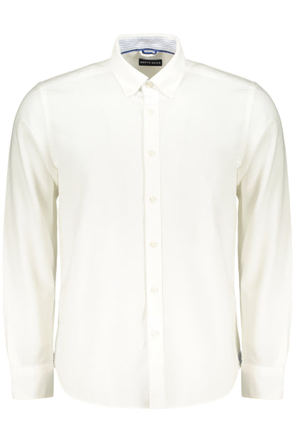 NORTH SAILS MEN'S LONG-SLEEVED SHIRT WHITE