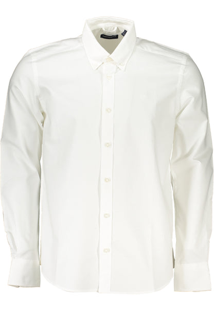 NORTH SAILS MEN'S WHITE LONG SLEEVE SHIRT