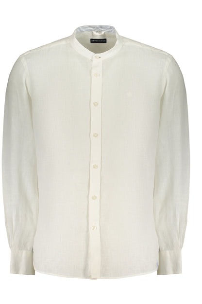 NORTH SAILS MEN'S LONG-SLEEVED SHIRT WHITE