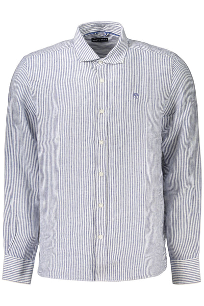 NORTH SAILS MEN'S LONG-SLEEVED SHIRT, BLUE