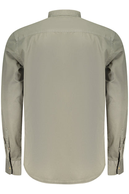 NORTH SAILS MEN'S LONG-SLEEVED SHIRT, GREEN