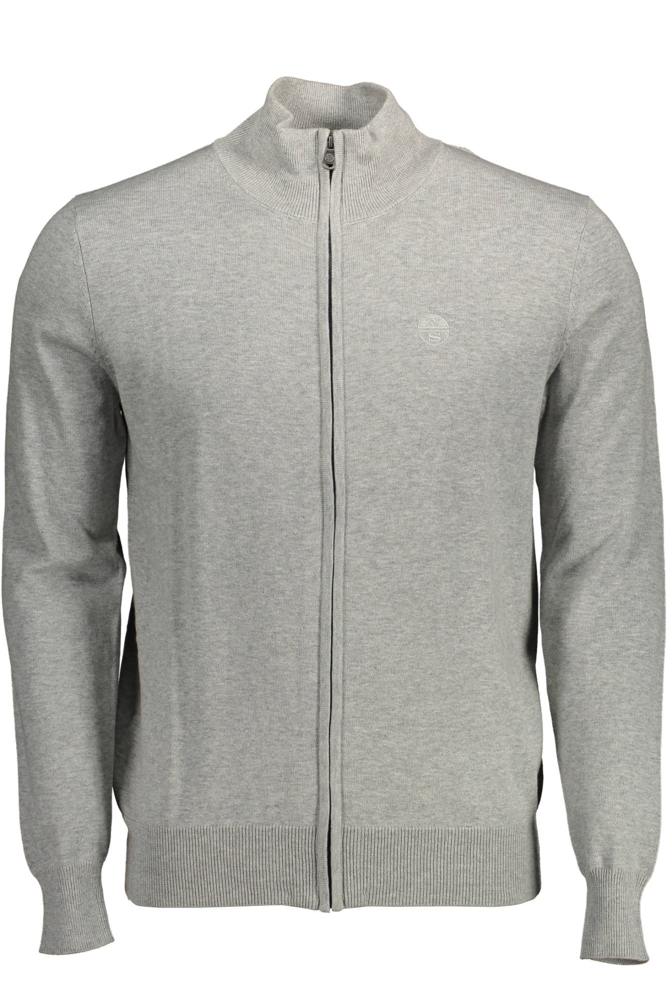 NORTH SAILS GRAY MEN'S CARDIGAN
