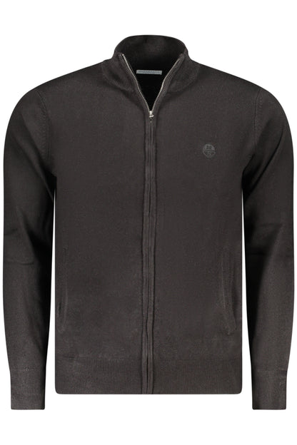 NORTH SAILS MEN'S BLACK CARDIGAN