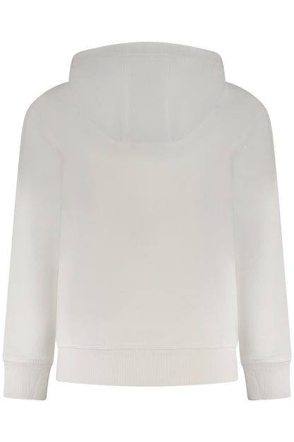 NORTH SAILS KIDS' ZIP-UP SWEATSHIRT WHITE