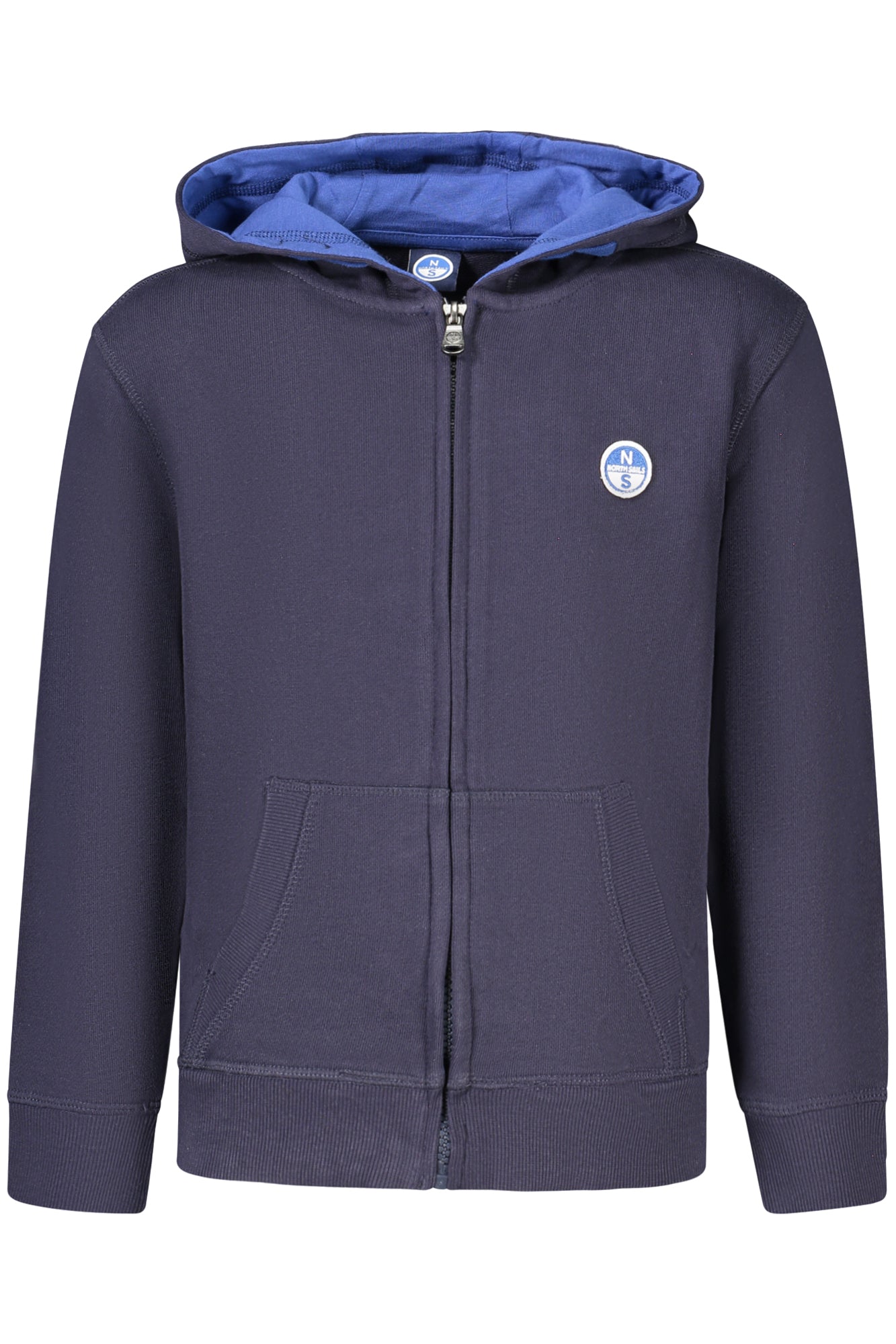 NORTH SAILS CHILDREN'S BLUE ZIP-UP SWEATSHIRT