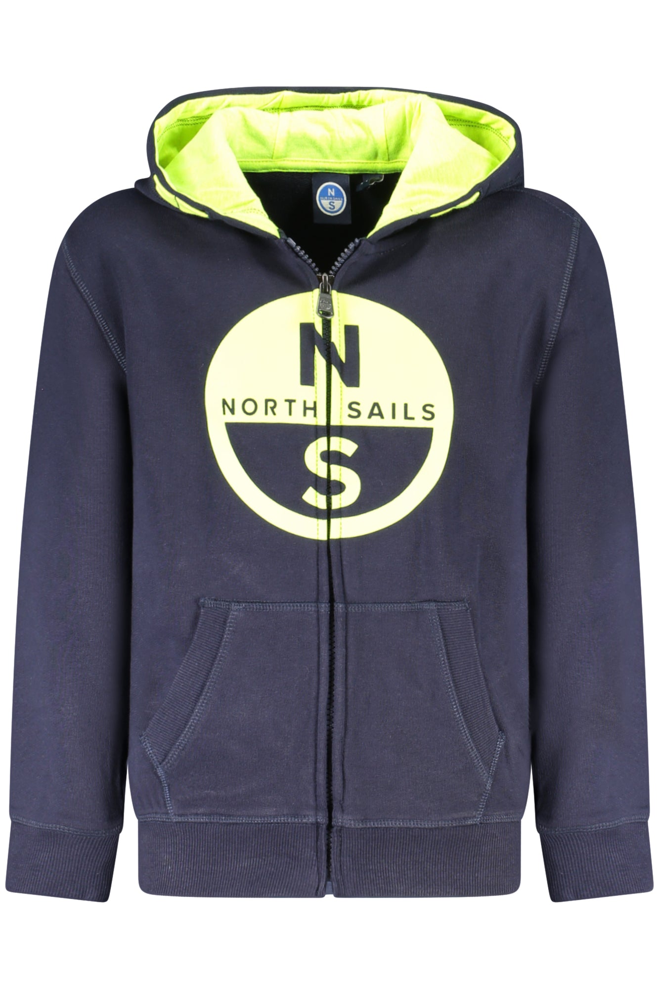 NORTH SAILS KIDS' ZIP-UP SWEATSHIRT BLUE