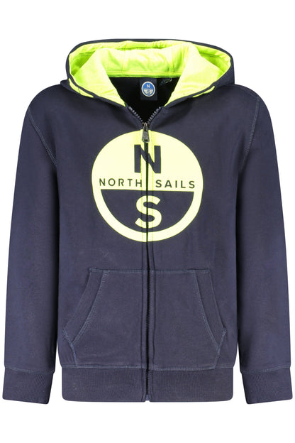 NORTH SAILS KIDS' ZIP-UP SWEATSHIRT BLUE
