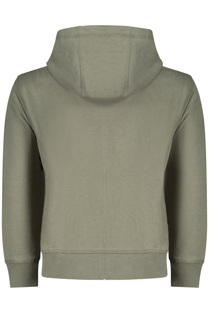 NORTH SAILS CHILDREN'S GREEN ZIP-UP SWEATSHIRT