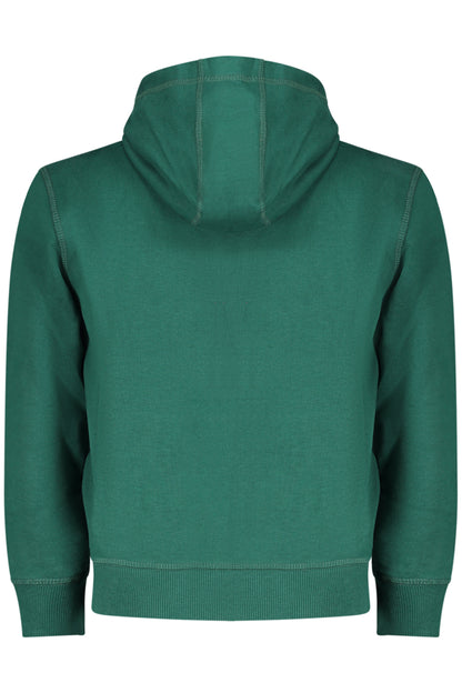 NORTH SAILS CHILDREN'S GREEN ZIP-UP SWEATSHIRT