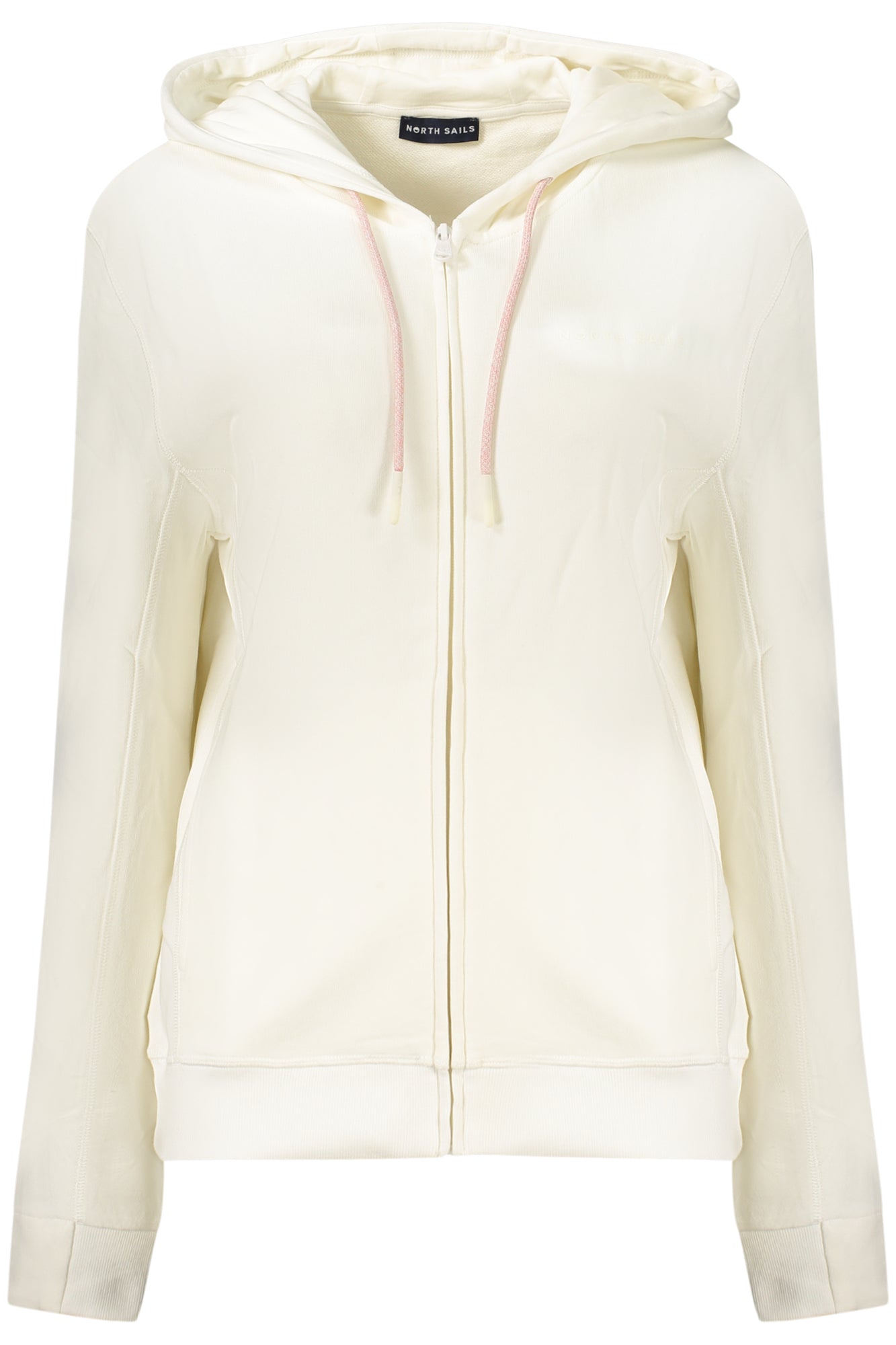 NORTH SAILS WOMEN'S ZIP-UP SWEATSHIRT WHITE