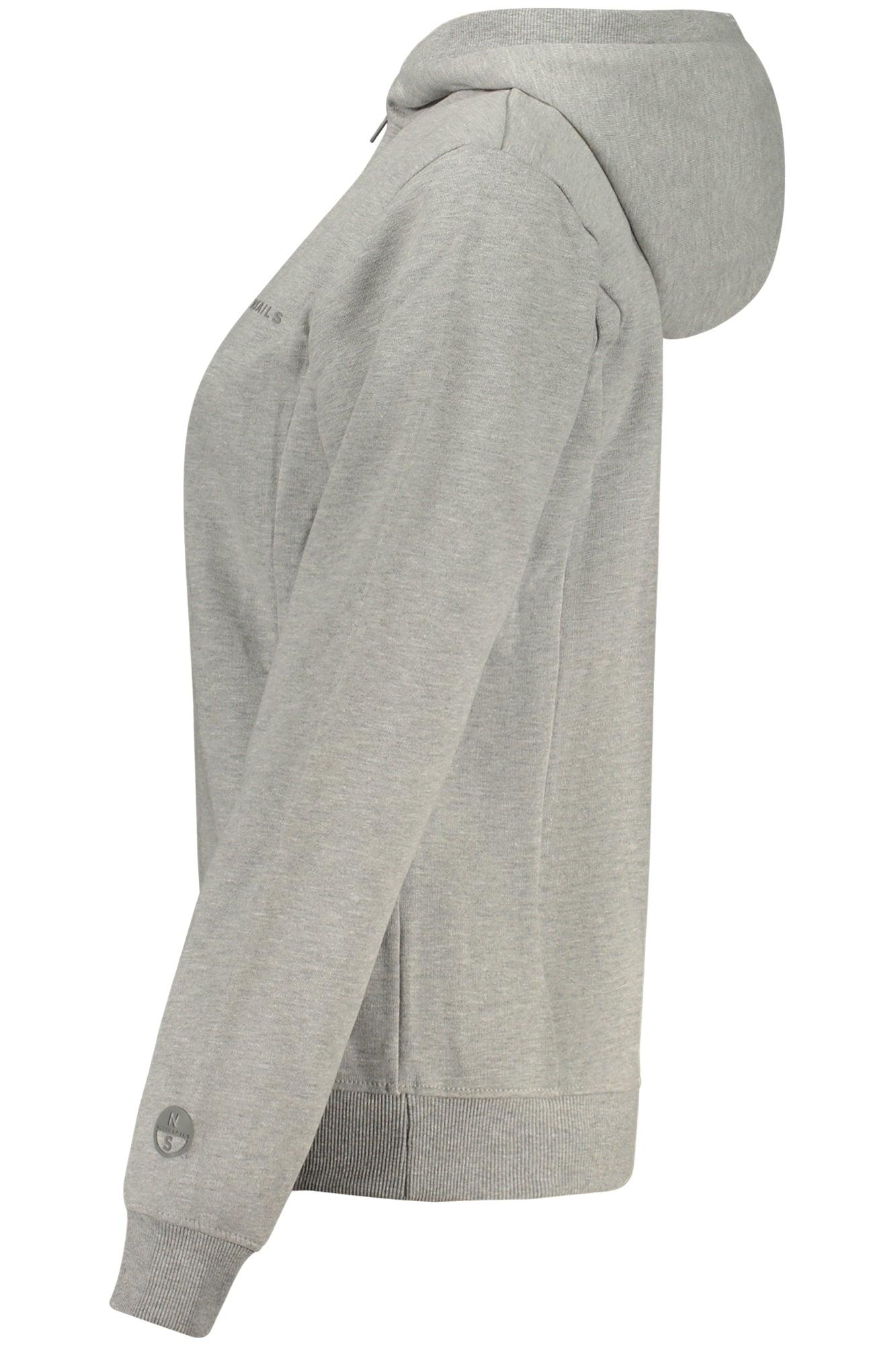 NORTH SAILS WOMEN'S ZIPPED SWEATSHIRT GREY